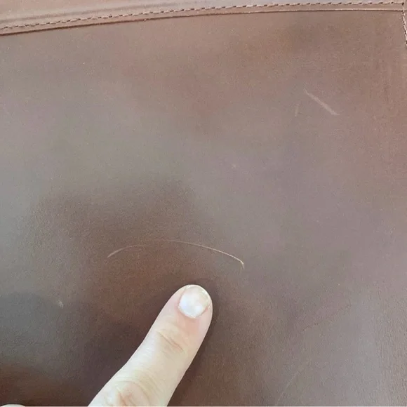 NWT Madewell The Toggle Crossbody Bag In Cherry Wood - Picture 8 of 12